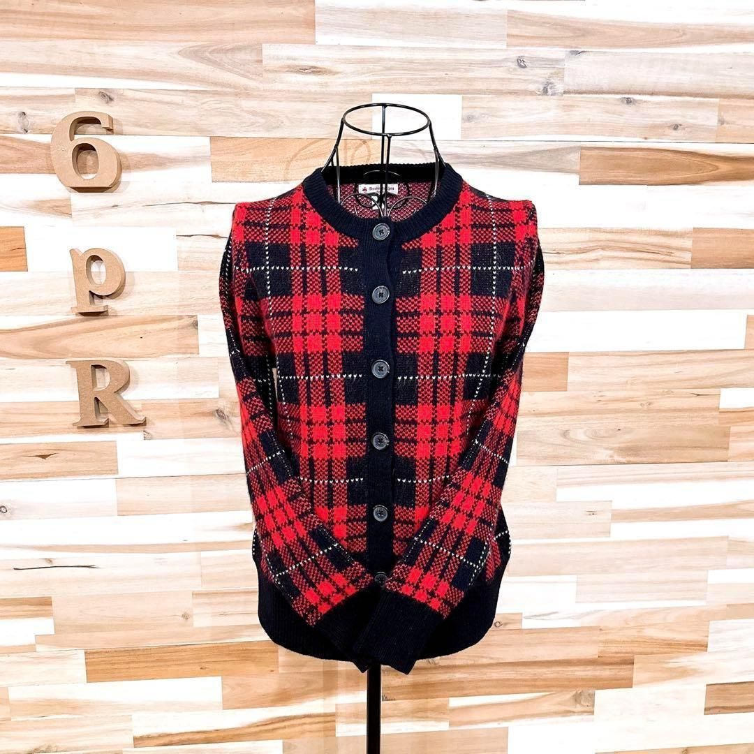 ブルックスブラザーズ】アンゴラ ブレンド ウール チェック