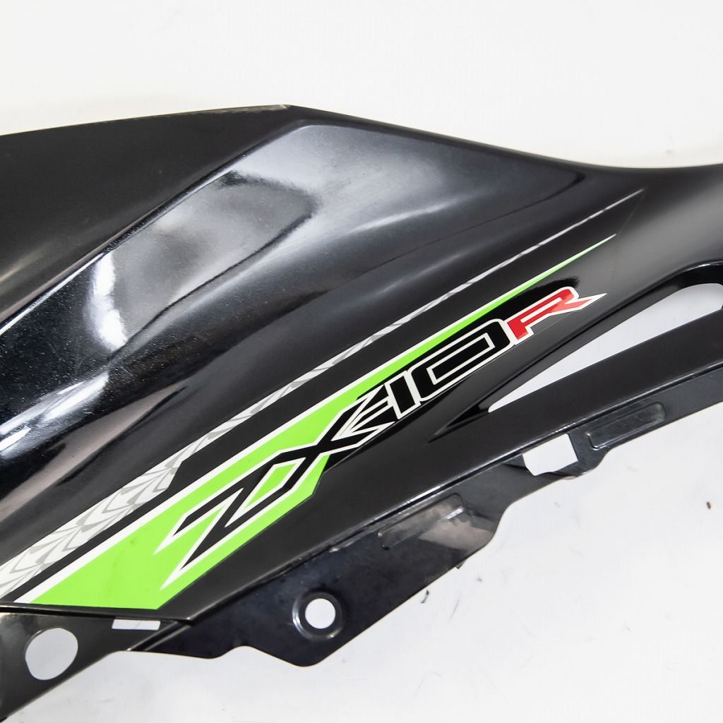 バイク カワサキ ZX-10R(ZX1000J)2010年式 純正 アッパーカウル 左 黒
