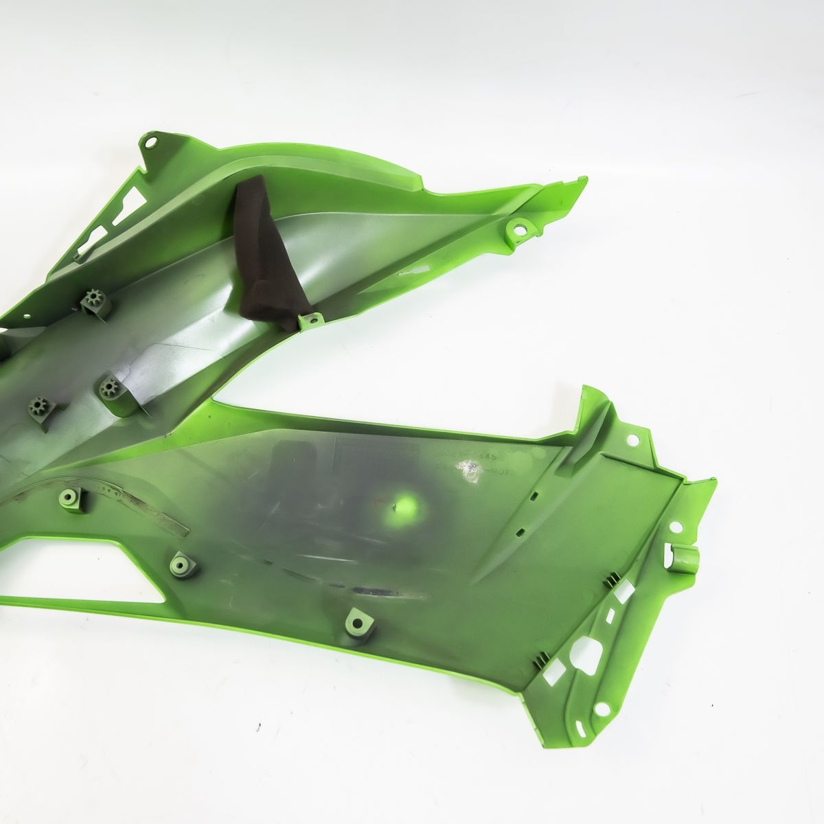 カワサキ ZX-6R 純正 サイドカウル 右 緑 注文 ガリキズ 55028-0445
