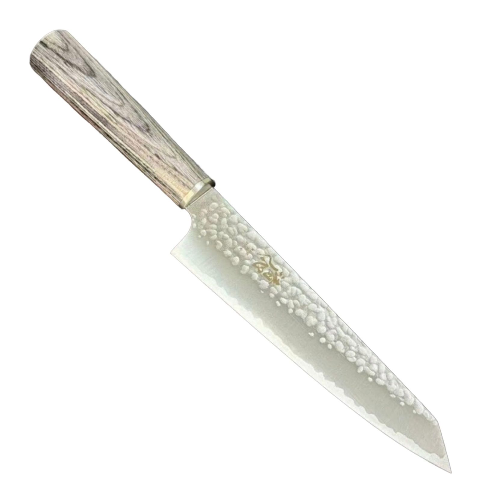 清心 VG10 槌目 チャコール合板柄 シリーズ ペティ 150mm Kiritsuke Petty VG10 Tsuchime Plywood 150mm