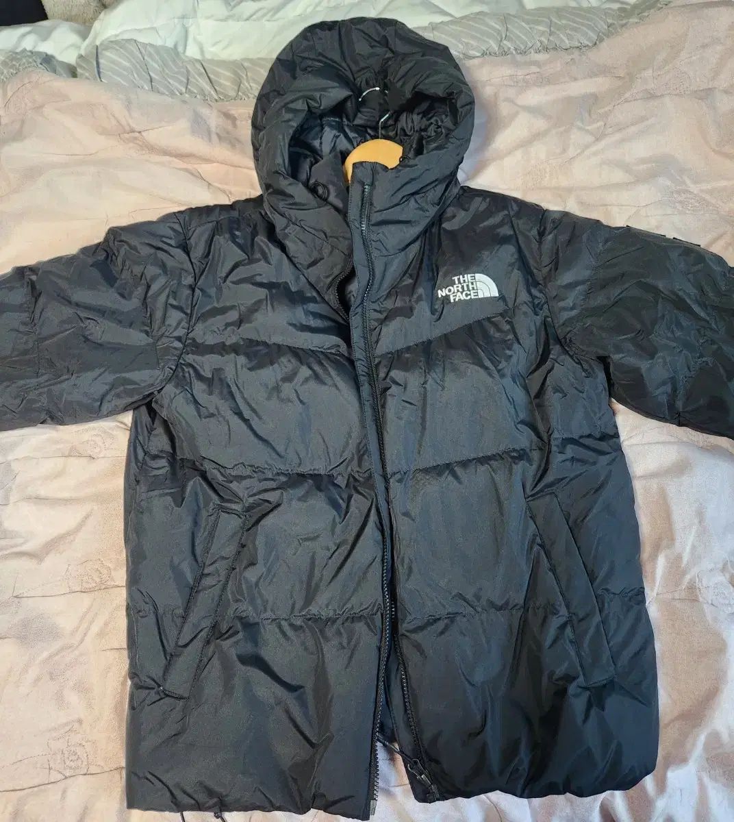 THE NORTH FACE ブラック ダウン アウター Lサイズ 105size