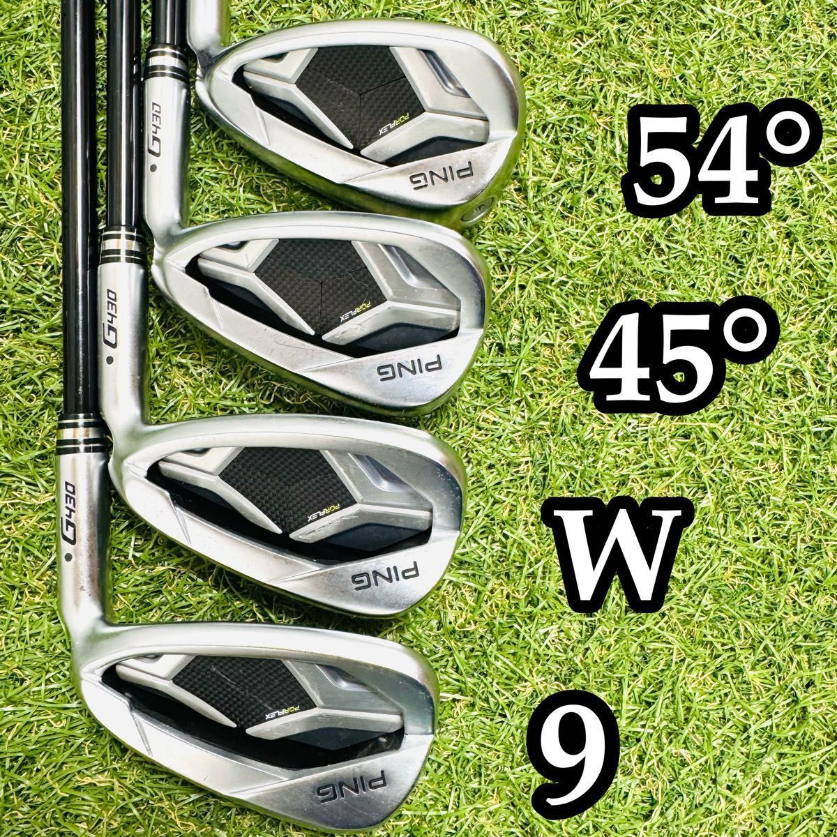 PING G430 NS950S 7-P,45,50,54 7本セット 黒ドット PING G430 NS950S 7-P,45,50,54 7本セット 黒ドット - メルカリ