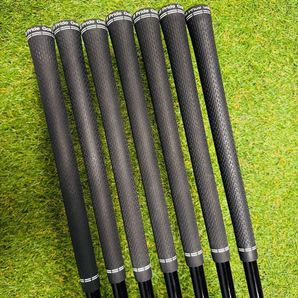 良品】初心者推奨 ピン G430 黒ドット メンズアイアンセット 7本 R