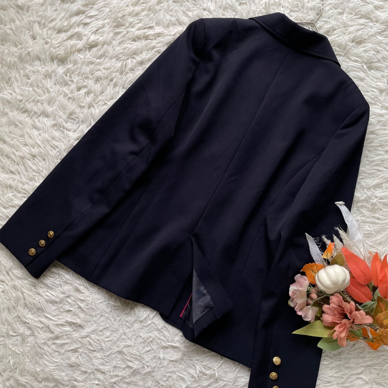 美品 EAST BOY イーストボーイ 紺ブレ ジャケット ブレザー 金ボタン