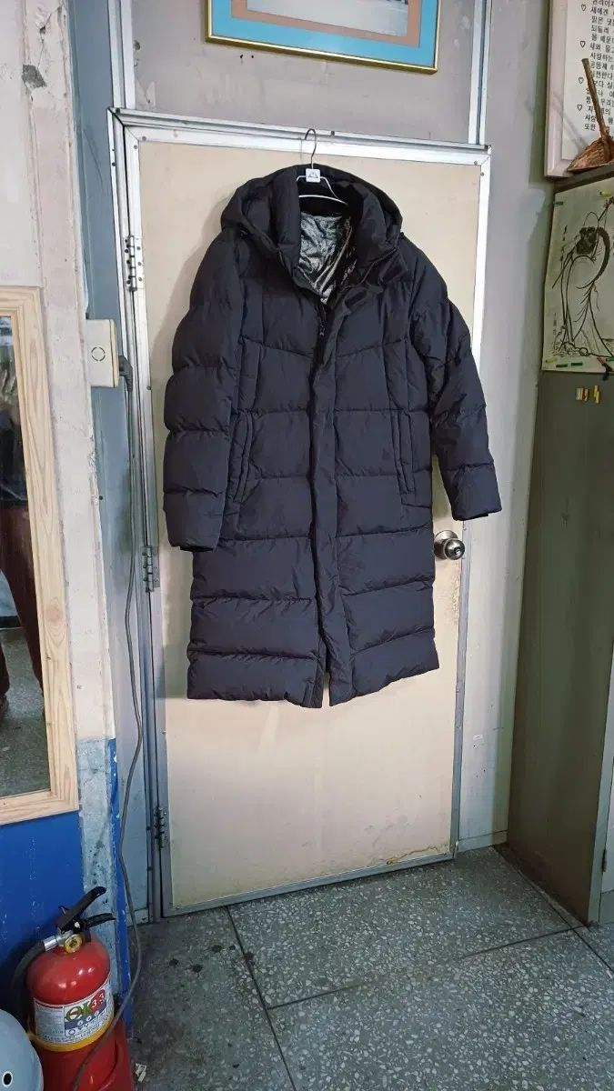 キャロットメンズダウンジャケットロング丈パーカ