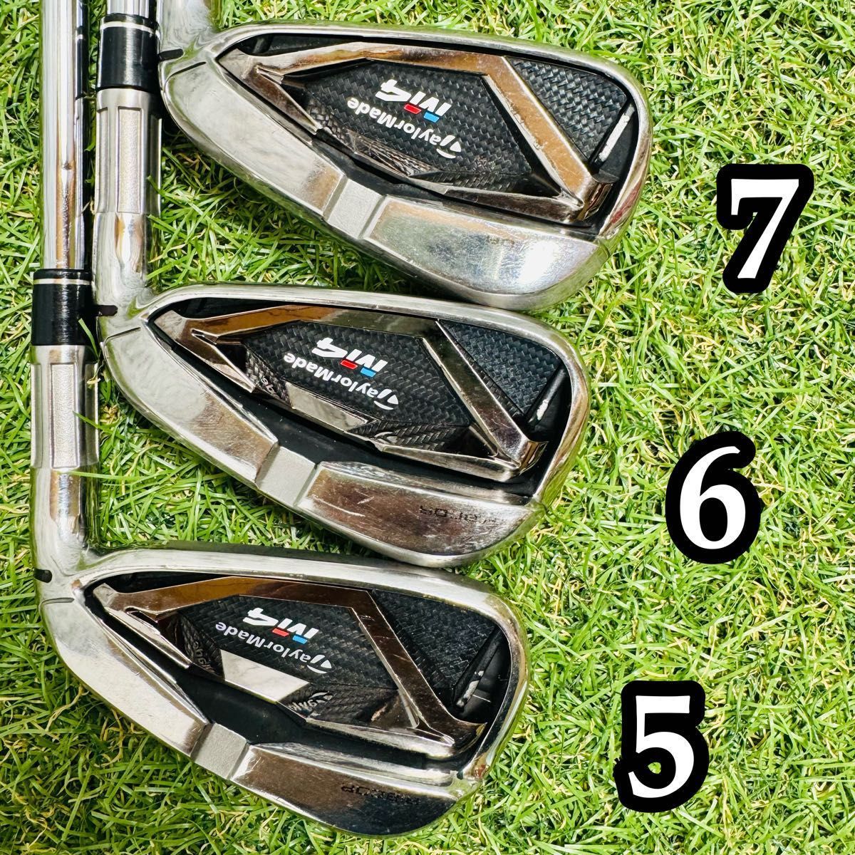 良品】初心者推奨 テーラーメイド M4 メンズアイアンセット 6本 S