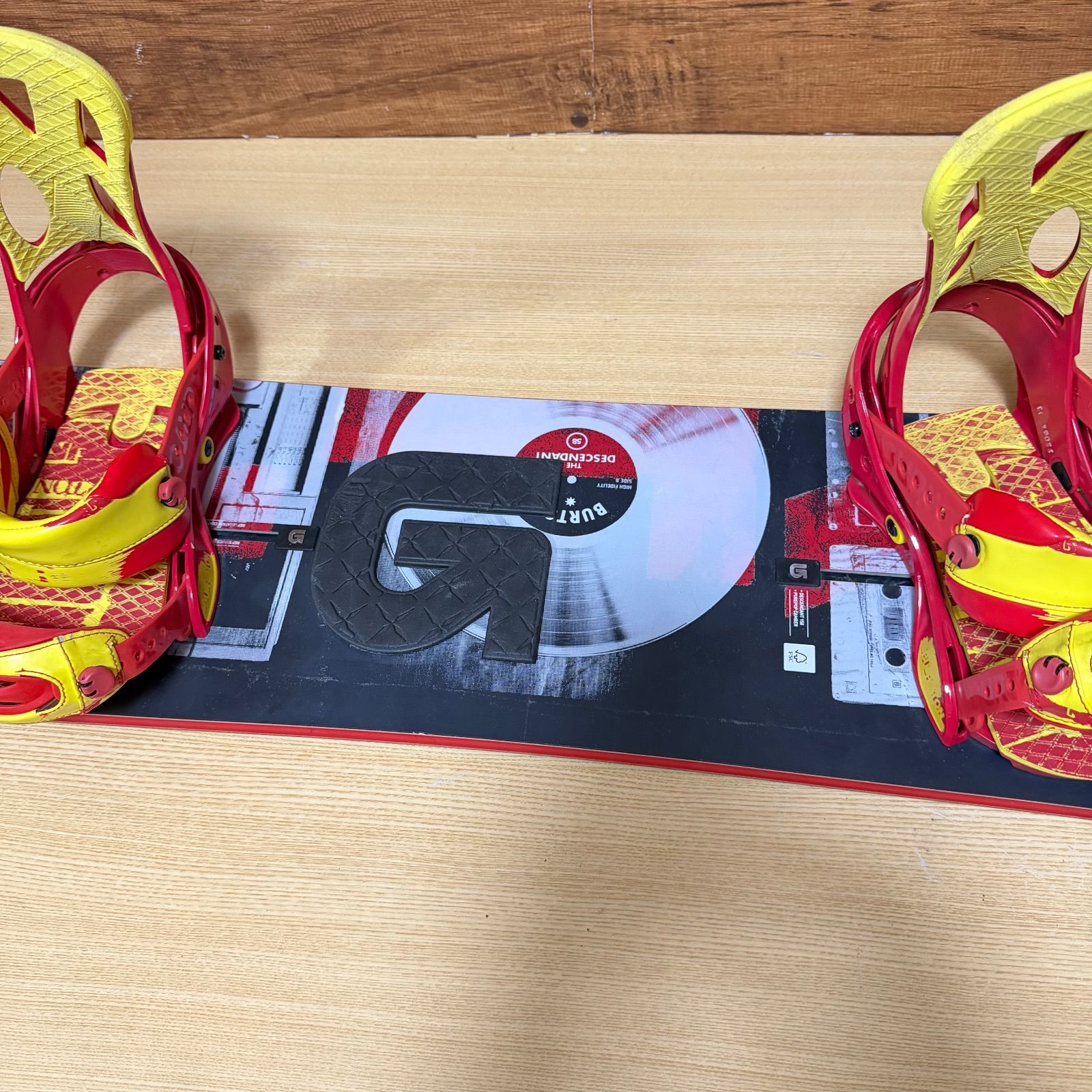 美品 BURTON バートン DESCENDANT ディセンダント メンズ スノーボード