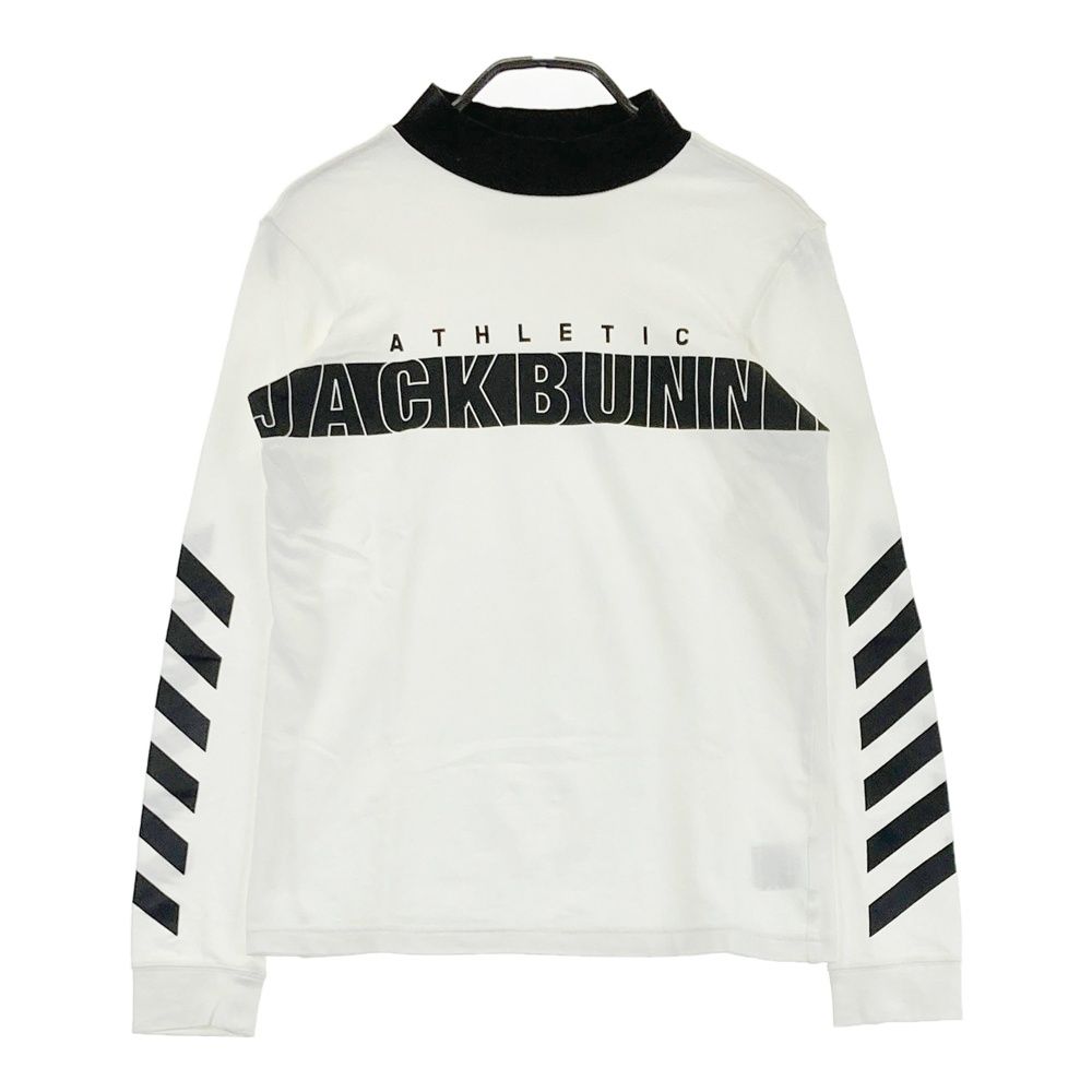 サイズ：0 JACK BUNNY ジャックバニー ハイネック長袖Tシャツ ホワイト