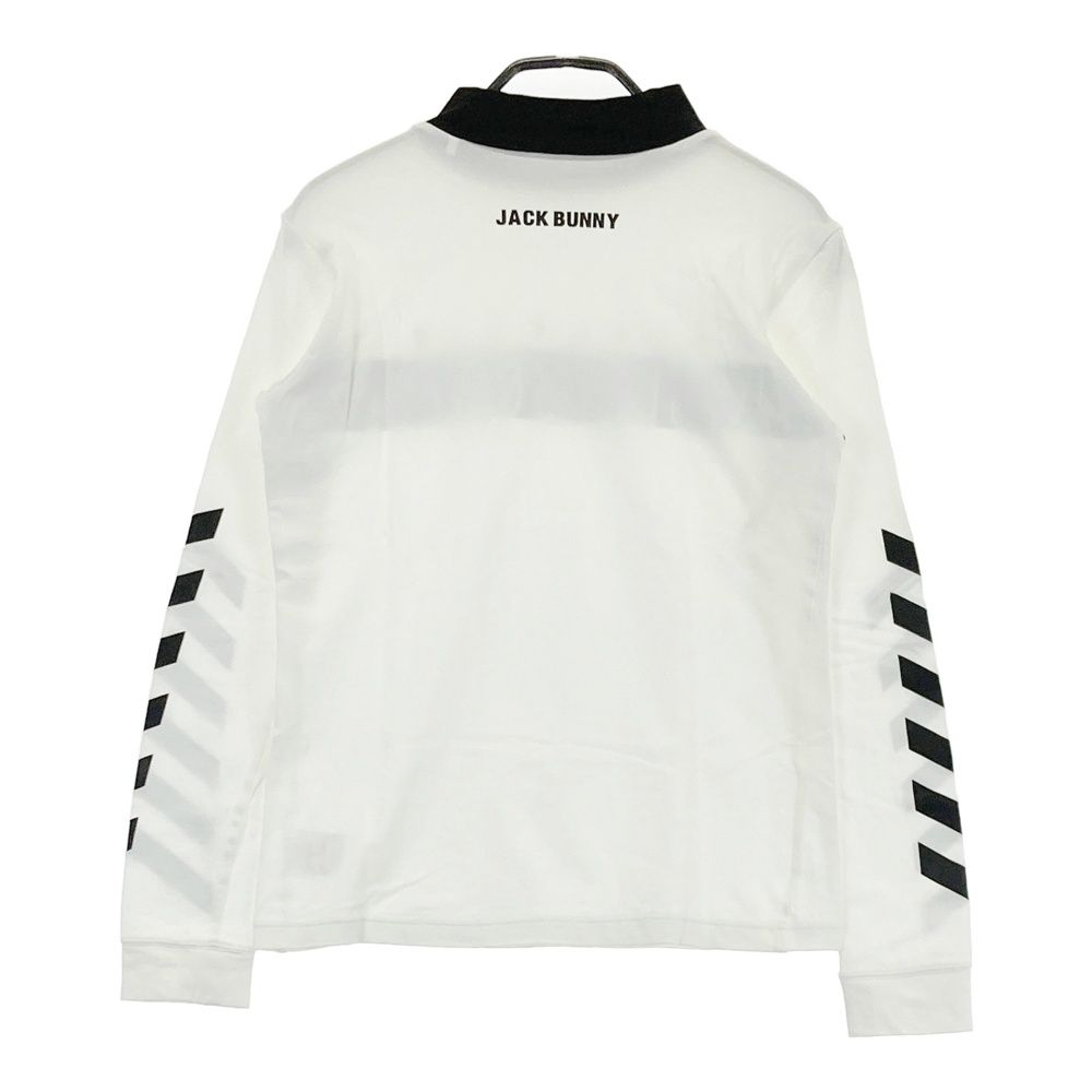 サイズ：0 JACK BUNNY ジャックバニー ハイネック長袖Tシャツ ホワイト