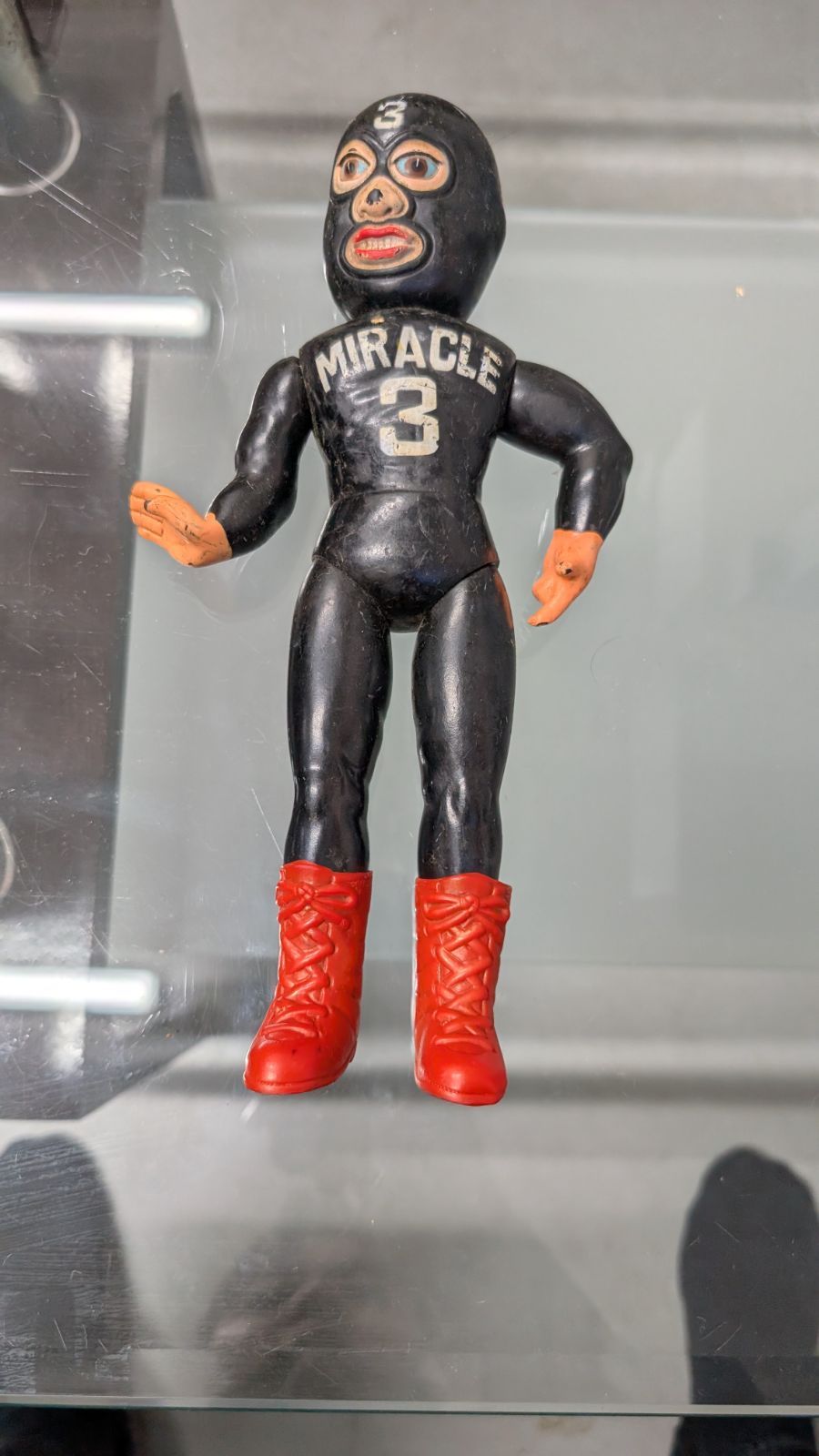 メディコムトイ タイガーマスク ミラクルスリー ミラクル3 ソフビ