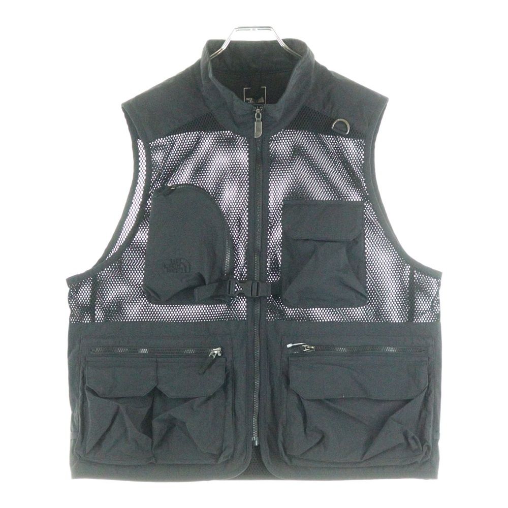 THE NORTH FACE ザノースフェイス UTILITY MESH VEST ユーティリティ メッシュ マルチポケット ベスト ブラック NP22431