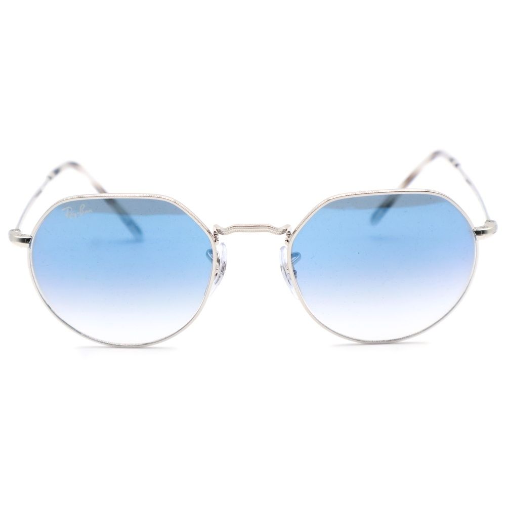 レイバン　ジャック　ブルーグラデーションレンズ　53口20 Ray Ban (レイバン) JACK ジャック メタルフレームサングラス