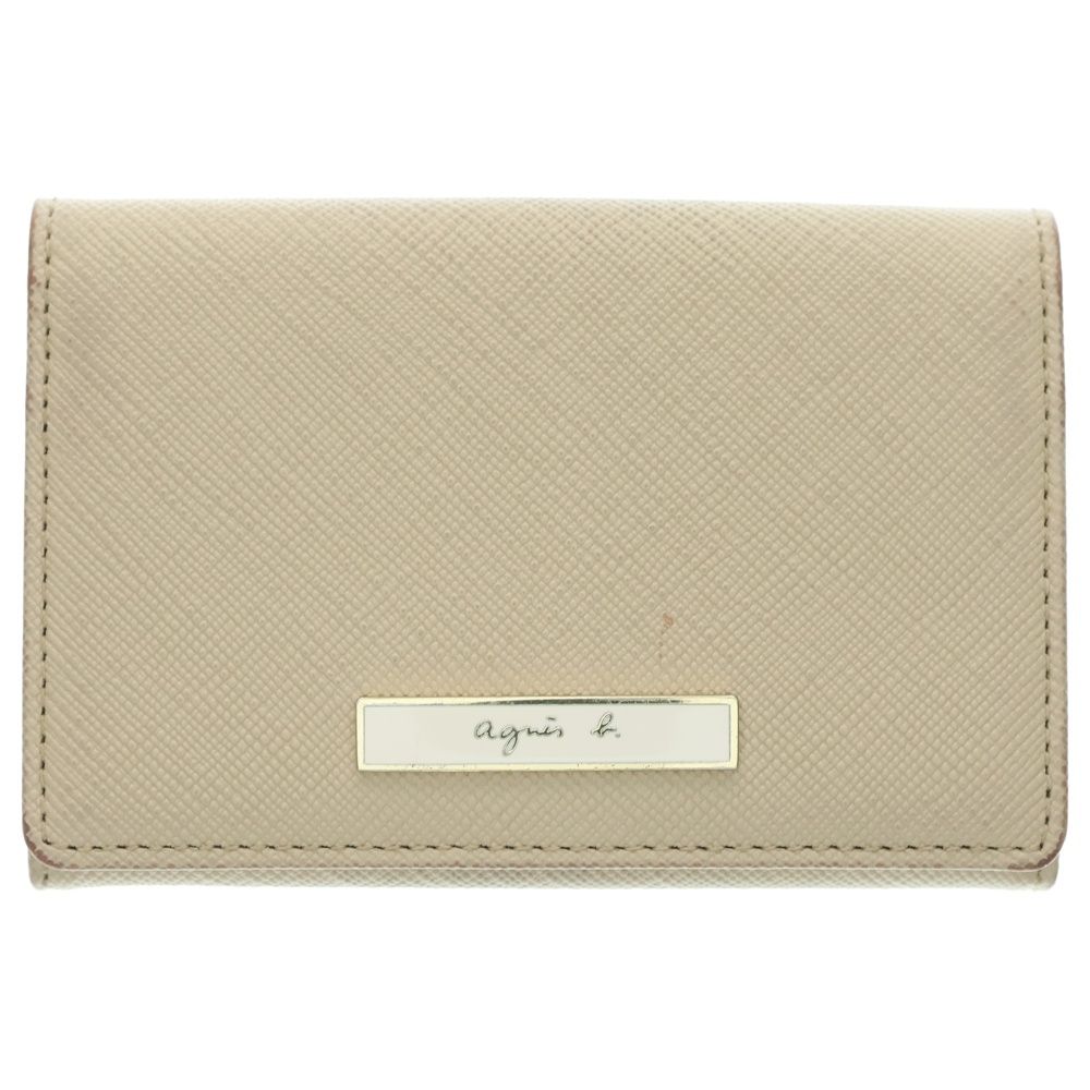agnes b. (アニエスベー) カードケース 名刺入れ コインケース レザー