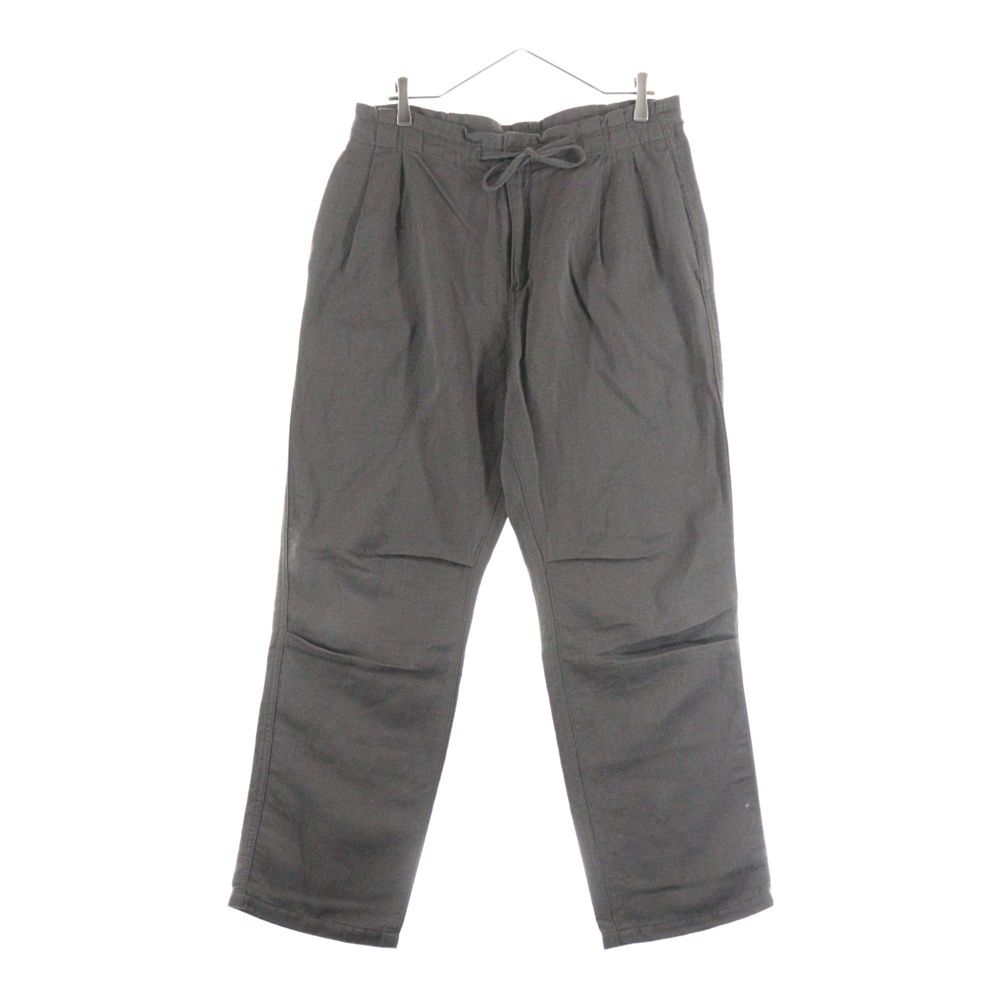 nonnative ノンネイティブ 24AW Voyager Easy Pants W Li Twill ボイジャーイージーパンツウールリネンツイル ドローストリングワイドパンツ NN-P4523 ブラウン