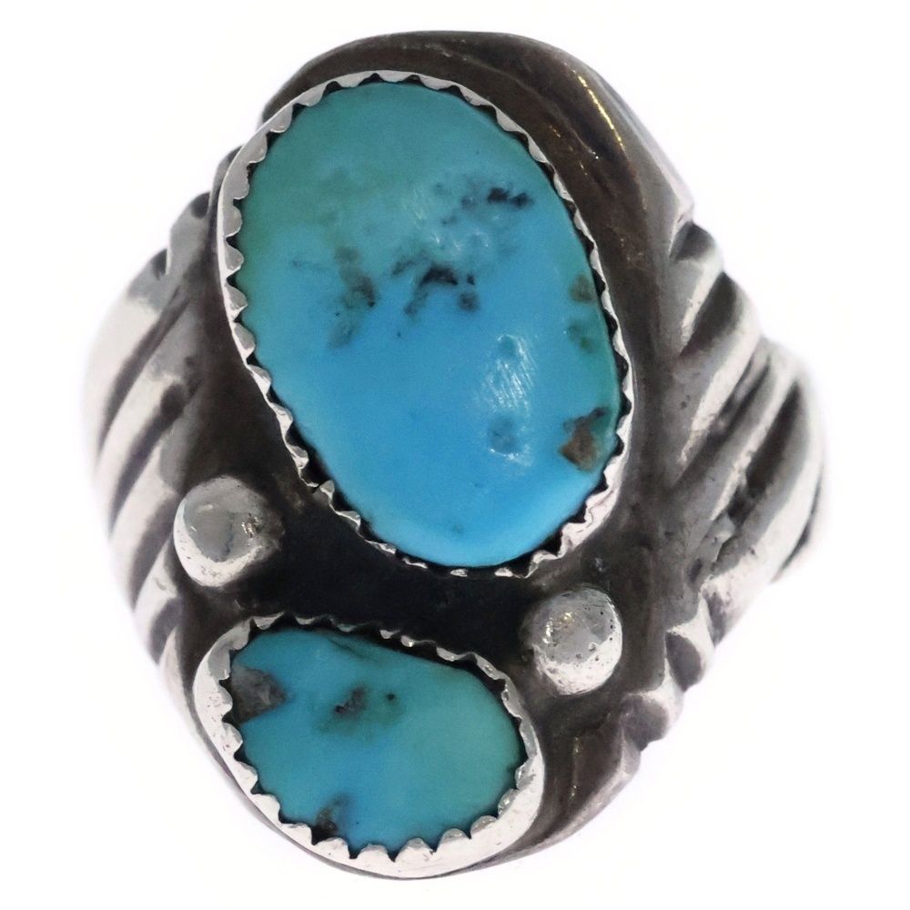INDIAN JEWELRY (インディアンジュエリー) NAVAJO Silver Ring ナバホ