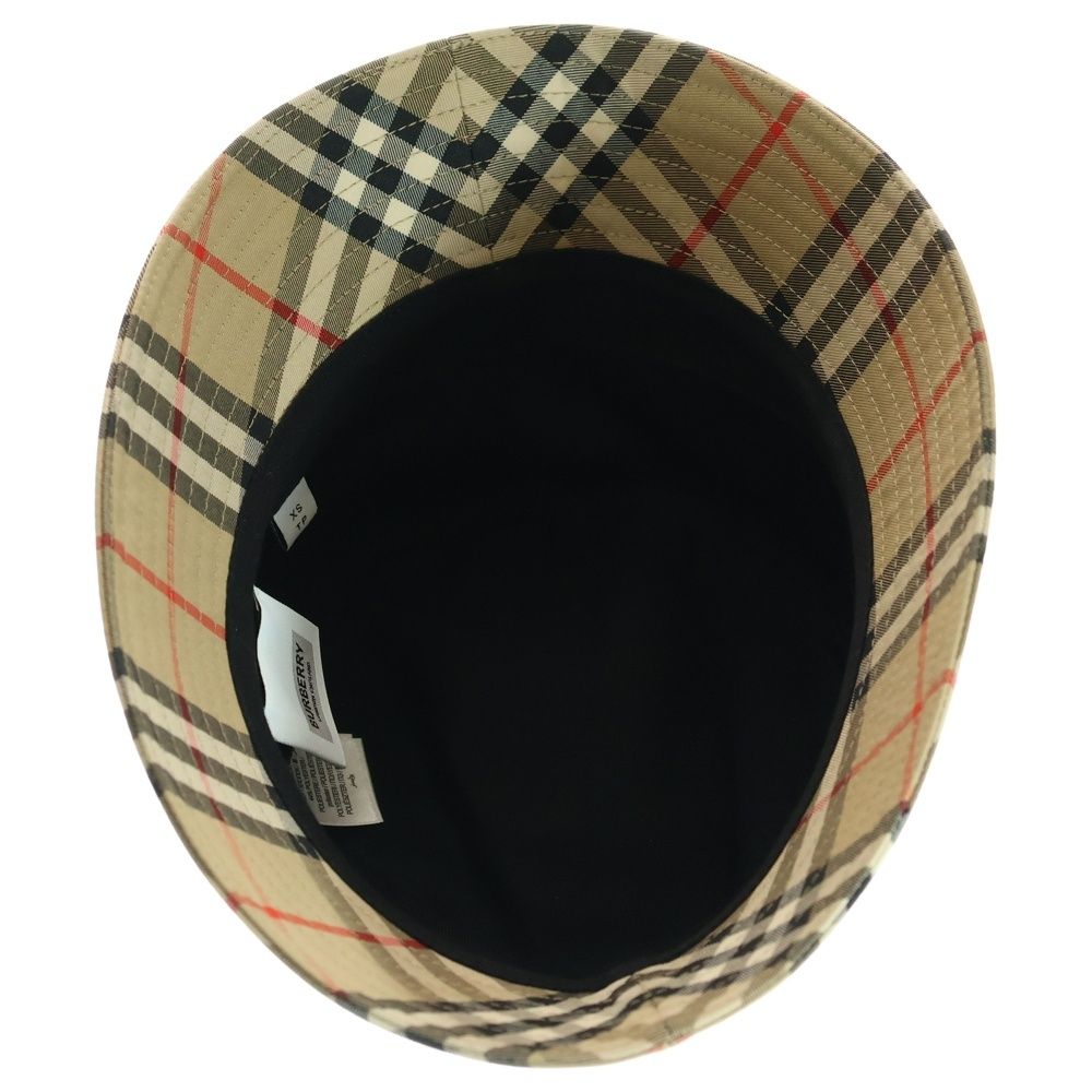BURBERRY (バーバリー) ノバチェック バケットハット 帽子 ベージュ