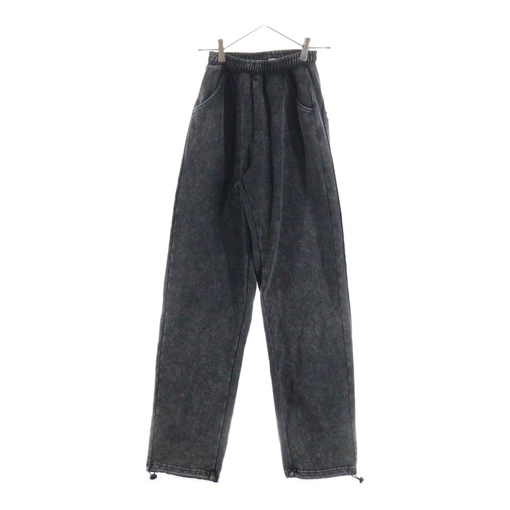 ノーマニュアル 24 AW WASH SWEAT PANT ウォッシュ加工 サイドテープ スウェットパンツ グレー