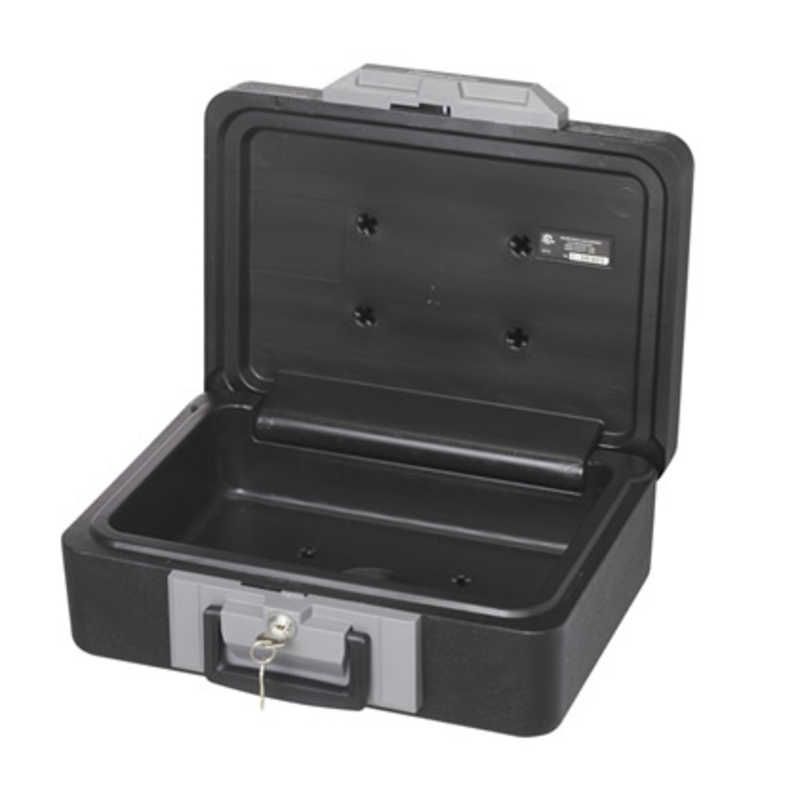 【 新品 未開封 】 セントリー日本 ポータブル耐火保管庫 1160BK ブラック 1160BK 未使用 送料無料 1160BK | ポータブル耐火保管庫 フラットキータイプ フラットキー式 保管