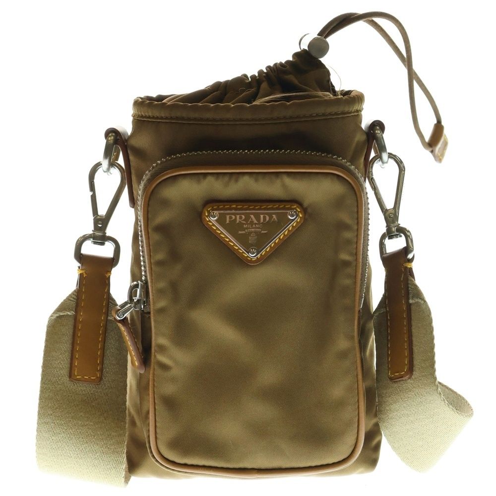 PRADA プラダ Re-Nylon スマートフォンケース ブラウン 2 ZH 155