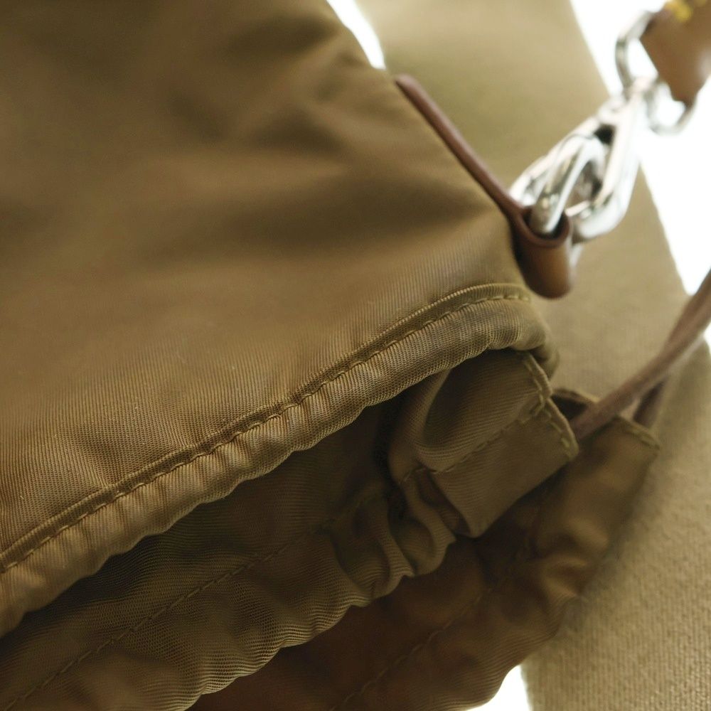 PRADA プラダ Re Nylon スマートフォンケース ブラウン 2 ZH 155 秋冬対応 ショルダーバッグ 