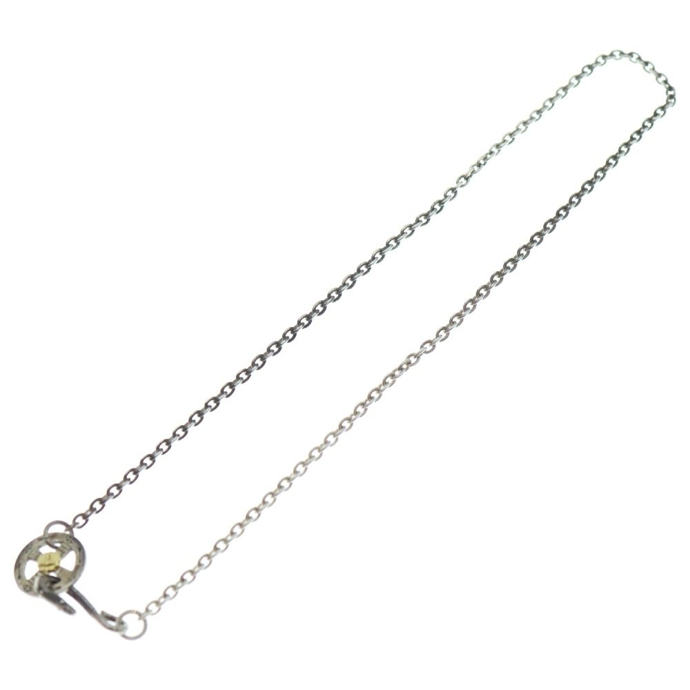 TADY KING タディアンドキング ネイティブフック ネイティブホイールGPロングホーン付きチェーン 細丸 50 cm シルバー ゴールド