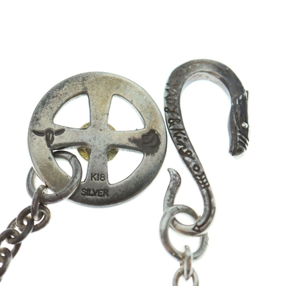  TADY KING タディアンドキング ネイティブフック ネイティブホイールGPロングホーン付きチェーン 細丸 50 cm シルバー ゴールド その他 アクセサリー