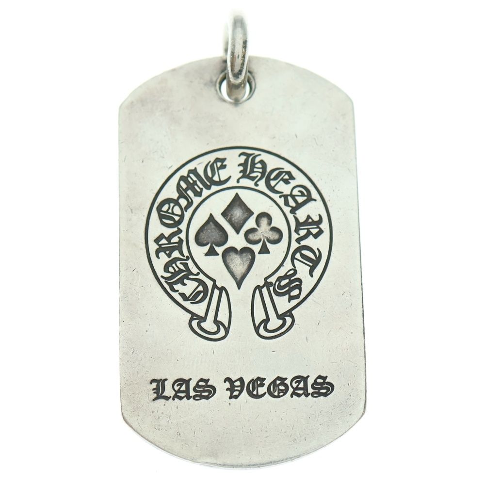 CHROME HEARTS クロムハーツ D TAG LRG LTD ラージドッグタグ ラスベガス ラージドッグタグネックレストップ