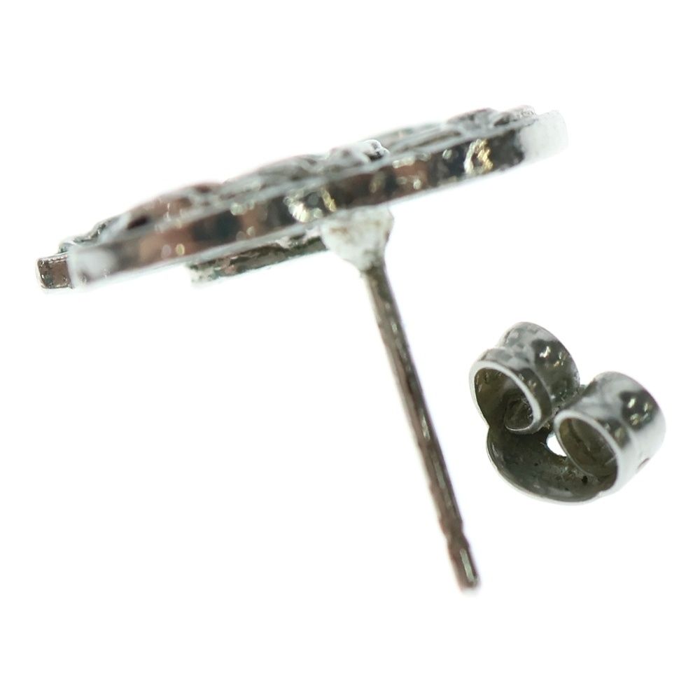 CHANEL (シャネル) CCロゴ ココマーク メタル スタッド ピアス 片耳