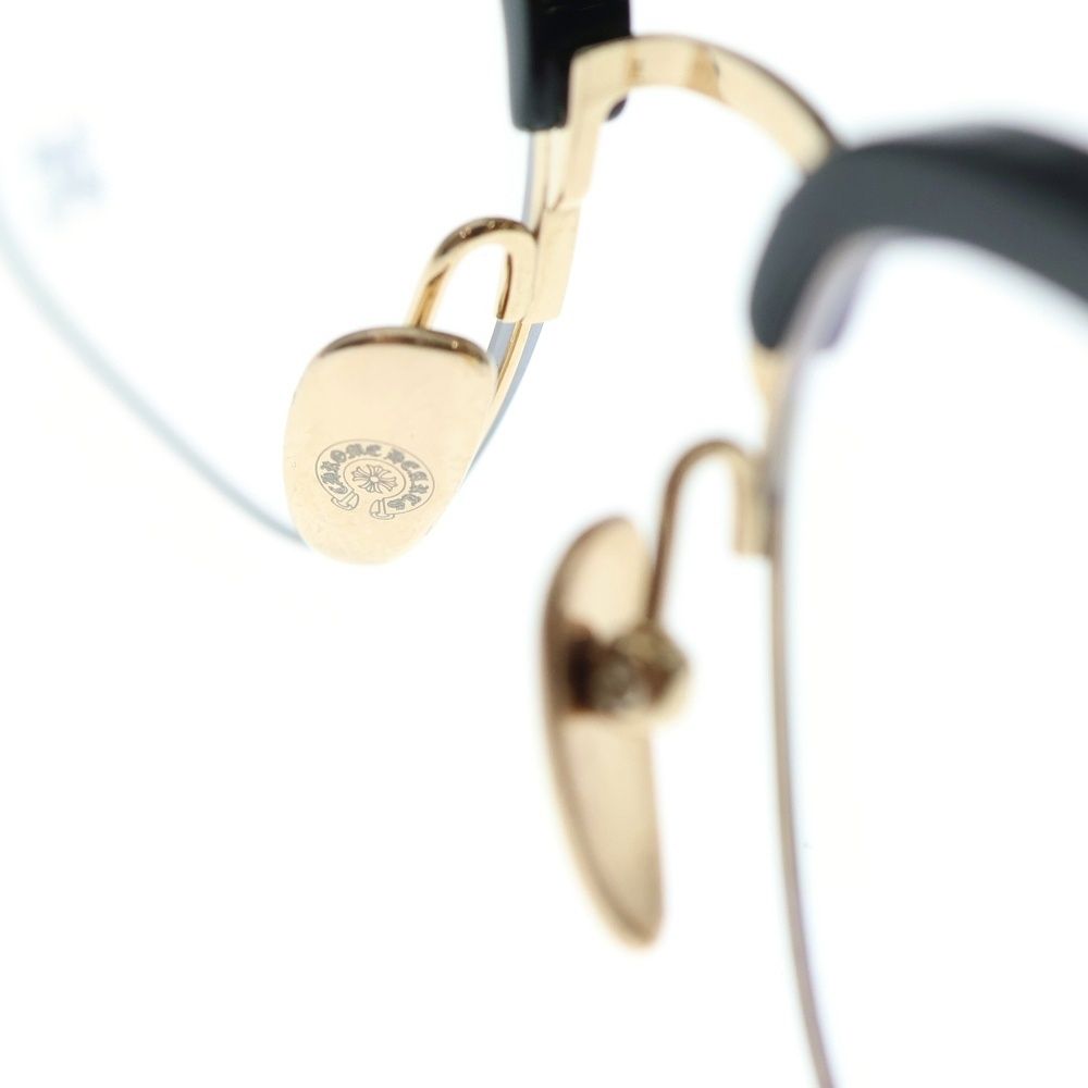 CHプラス装飾クリアレンズサングラス 眼鏡