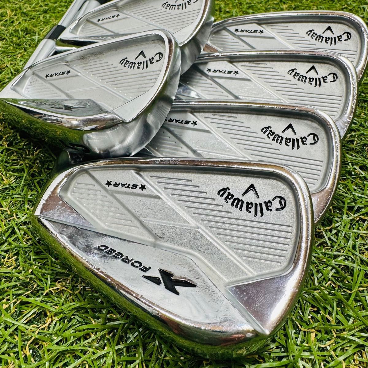 良品】キャロウェイ Xフォージドスター 2019 メンズアイアンセット 6本