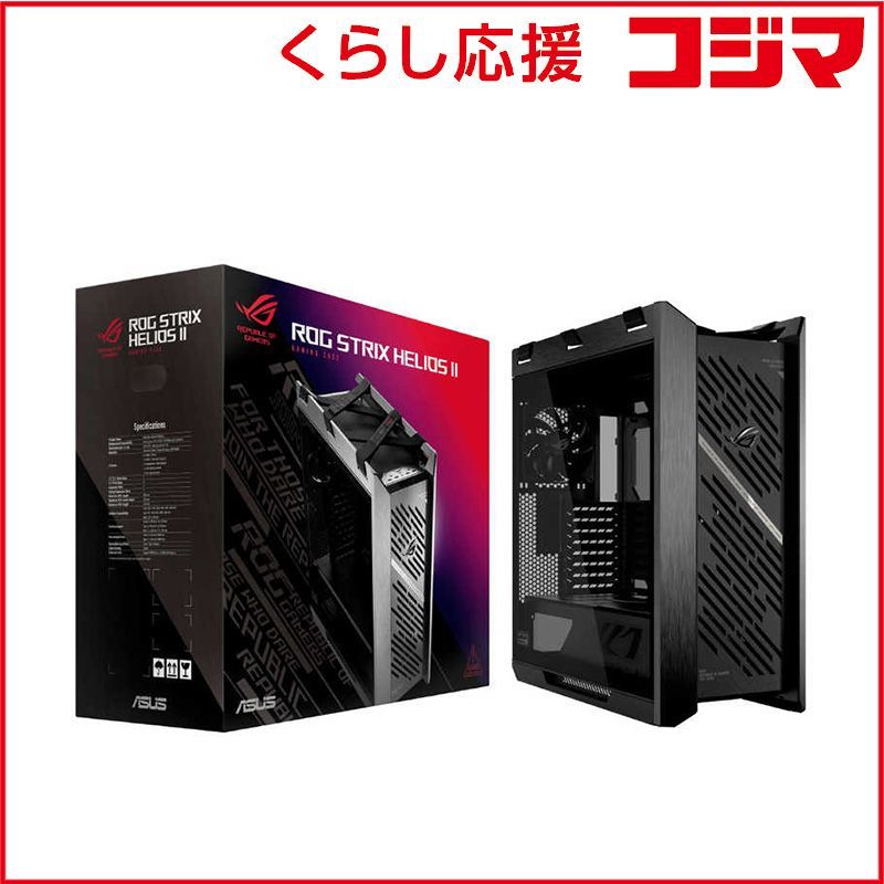 ASUS エイスース PCケース icro-ATXMini-ITX 黒 STRIX HELIOS 2 BK