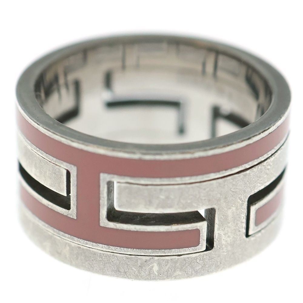 HERMES (エルメス) ムーブアッシュ リング シルバー×ピンク 925 - メルカリ