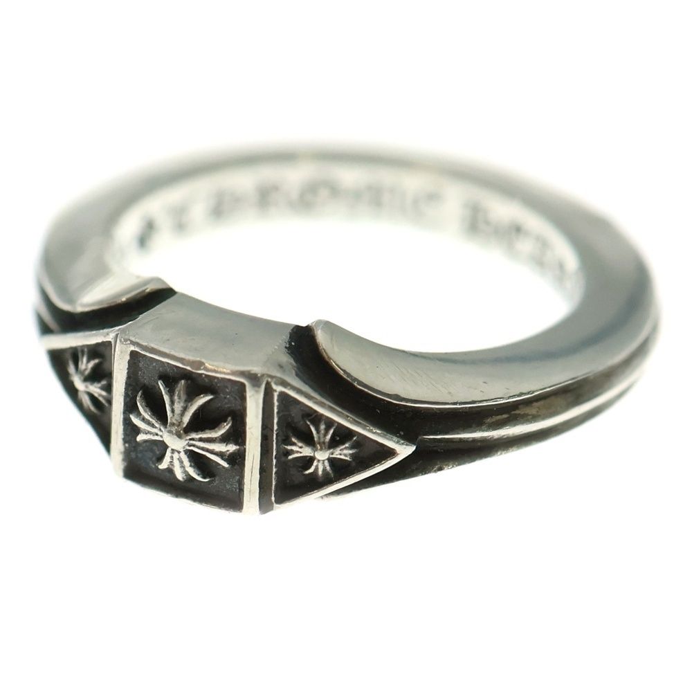 CHROME HEARTS クロムハーツ CH PLS DECO CHプラス デコリング シルバー