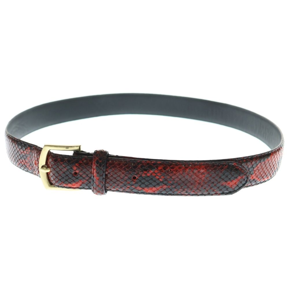 SUPREME (シュプリーム) 17AW Faux Snakeskin Belt スネークスキン