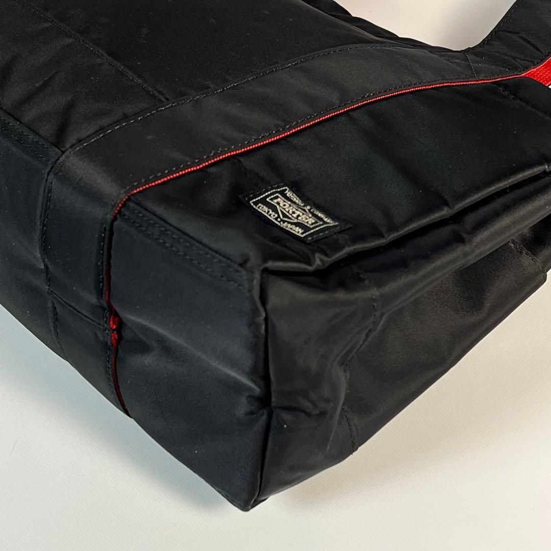 未使用級！！ポーター エルファイン PORTER L-fineトートバッグ 美品 PORTER エルファイン L-fine トートバッグ A4可 ブラック - メルカリ
