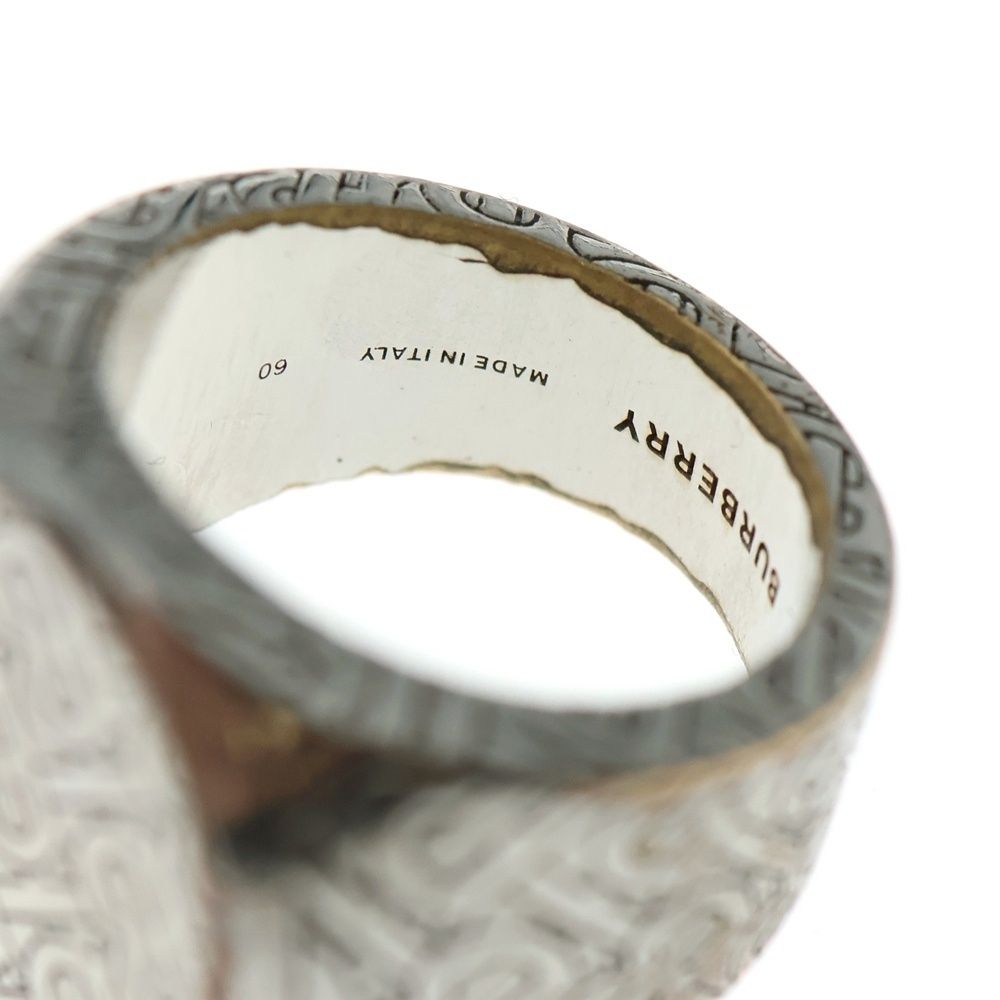 BURBERRY (バーバリー) モノグラム TBロゴ シグネット リング 指輪