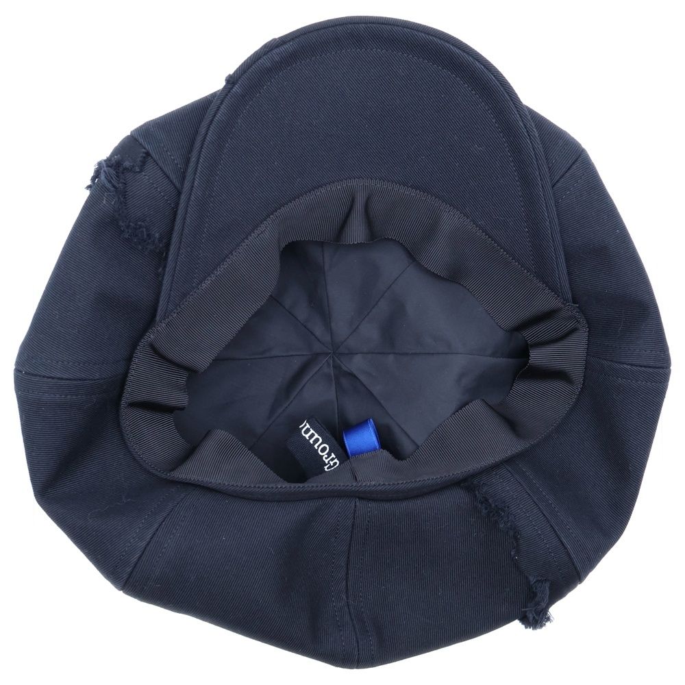 Ground Y グラウンドワイ ダメージコットンキャスケット Y グラウンド