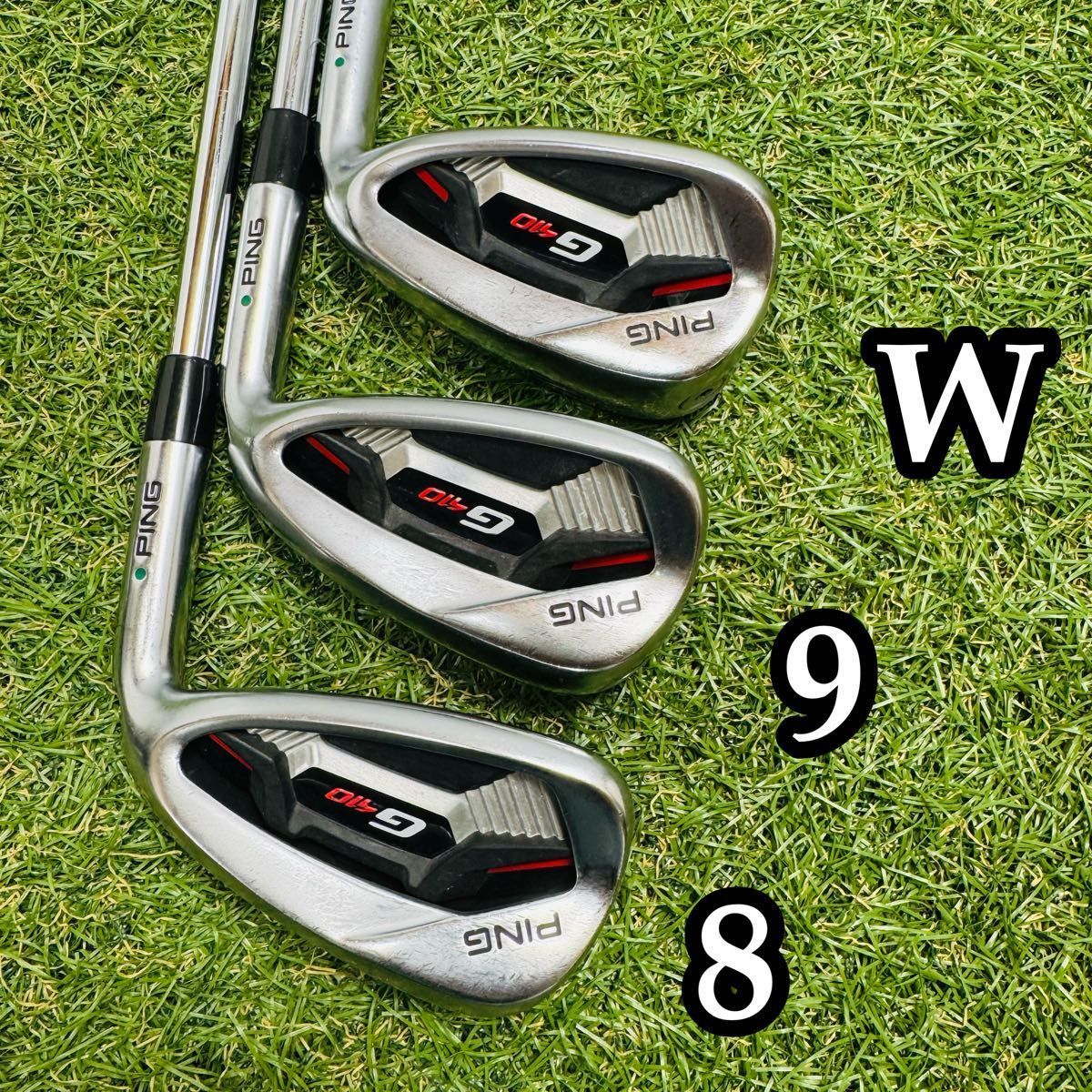 【良品】初心者推奨 ピン G410 緑ドット メンズアイアンセット 5本 R 良品】初心者推奨 ピン G410 緑ドット メンズアイアンセット 6本