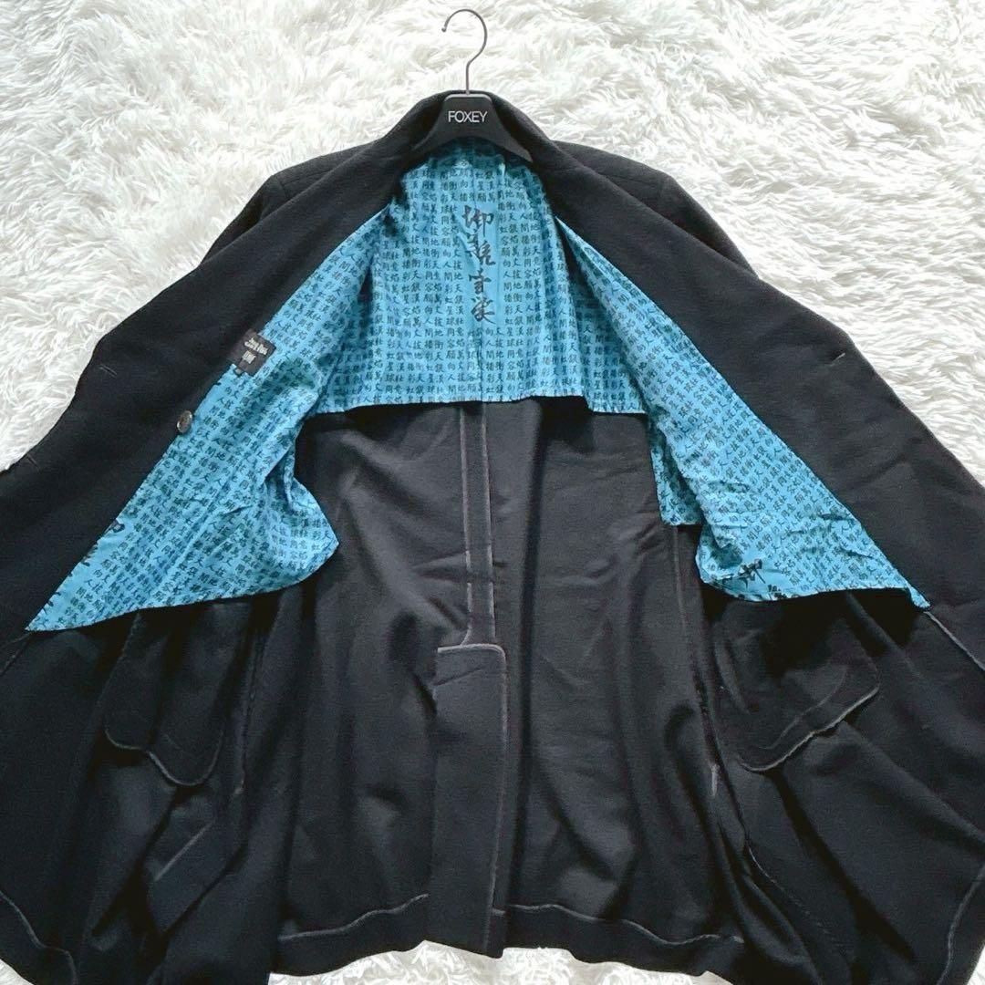 Jean Paul GAULTIER ブラック チェスターコート 48 Jean Paul Gaultier（ジャンポール・ゴルチエ） ウールナイロン ロング