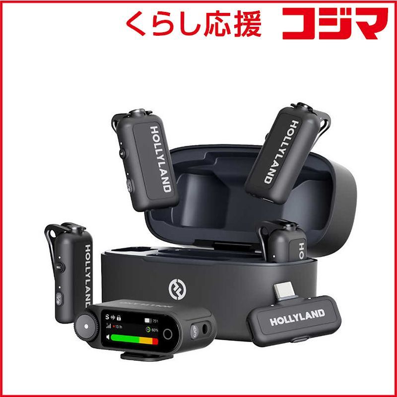 LARK MAX 2 Combo 4人用 スペースグレー カメラレシーバー USB Cレシーバー付 ワイヤレスマイク