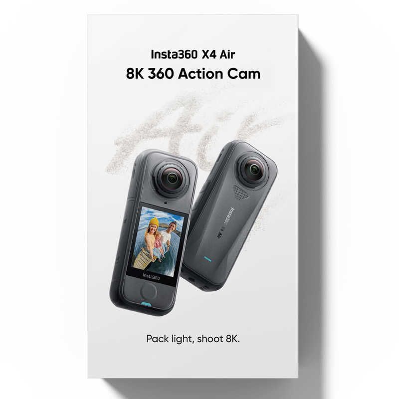  アクションカメラ 360°カメラ X 4 Air バンドル K対応 防水 グラファイトブラック SE 01 その他 アクションカメラ ウェアラブルカメラ本体