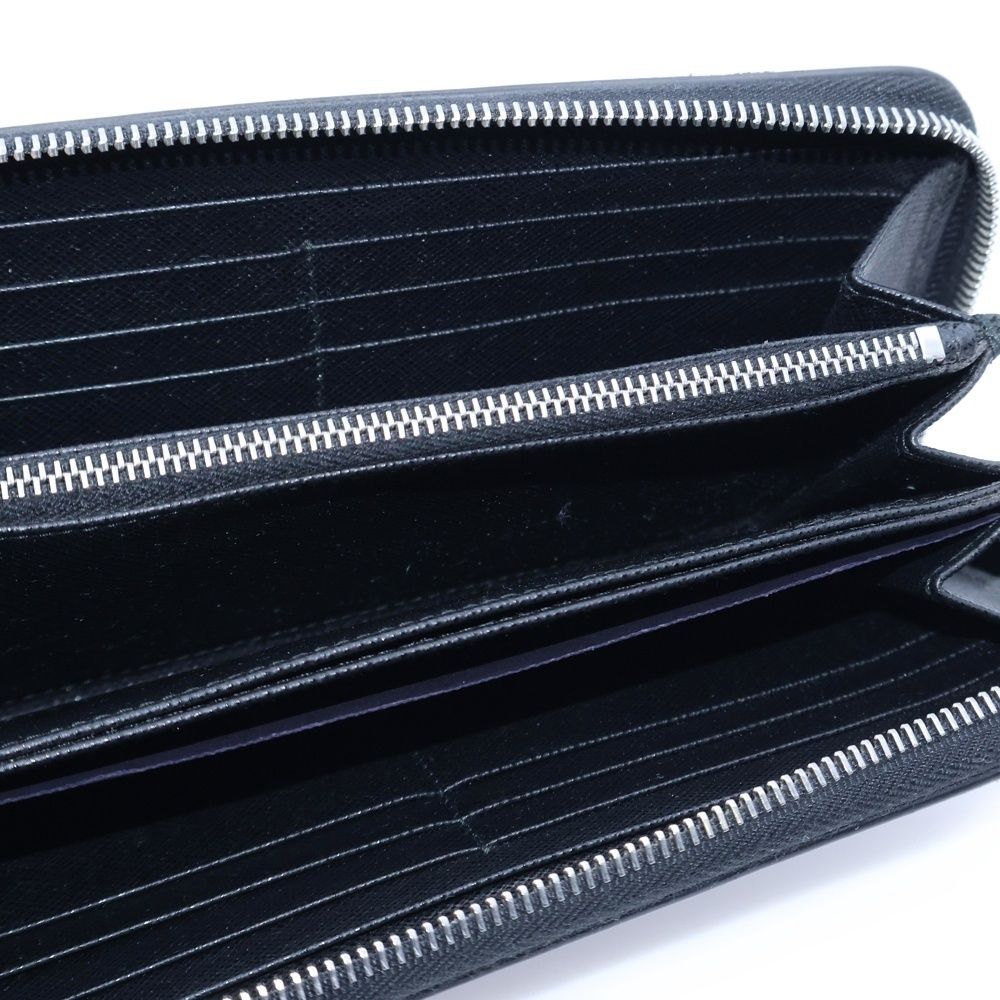PRADA (プラダ) ラウンドファスナー エンボス加工 ロングウォレット 長