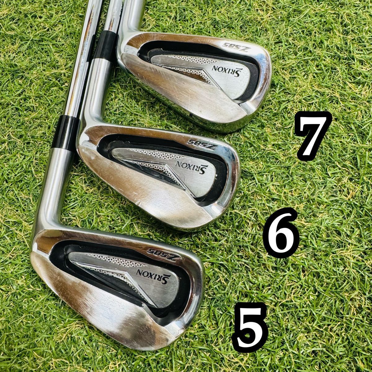 モデル スリクソン Z 585 メンズアイアンセット 6本 スチール X