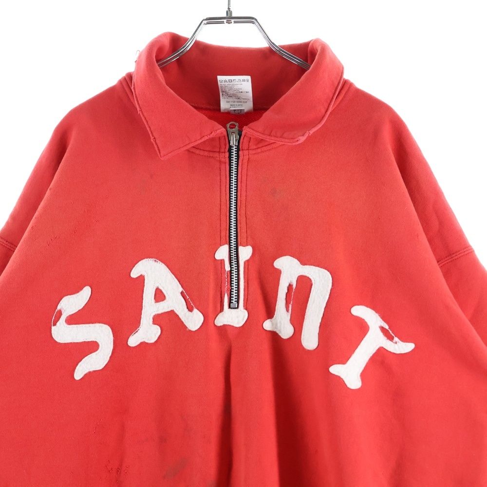 SAINT MICHAEL (セントマイケル) 24SS HALF ZIP SWEAT ハーフジップ