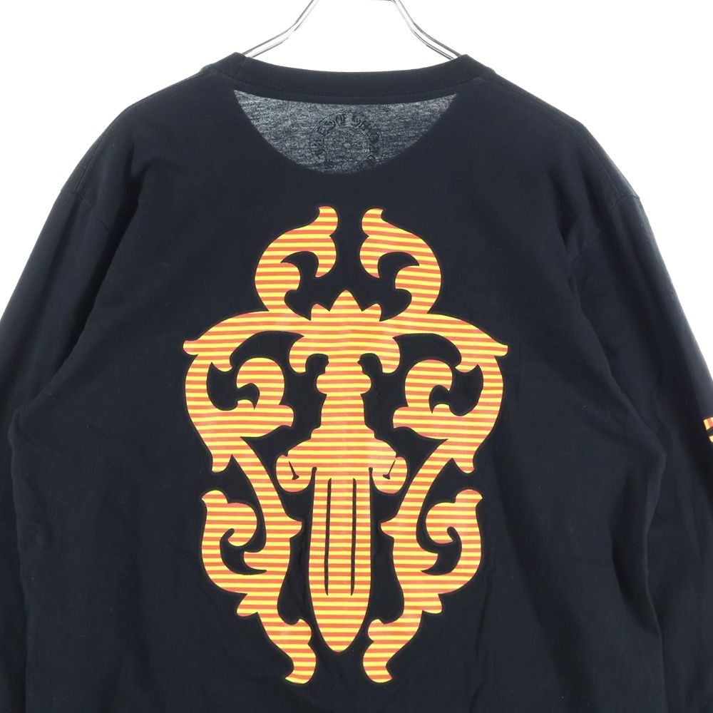 CHROME HEARTS (クロムハーツ) Striped Dagger L/S Tee ストライプ柄