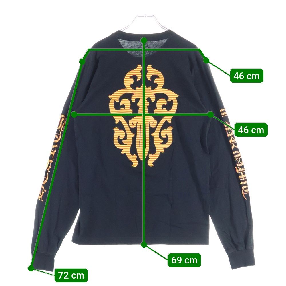 CHROME HEARTS (クロムハーツ) Striped Dagger L/S Tee ストライプ柄