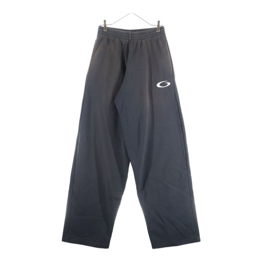 バレンシアガ バスケットボールバギースウェットロングパンツ ブラック 803266 TRVW 8