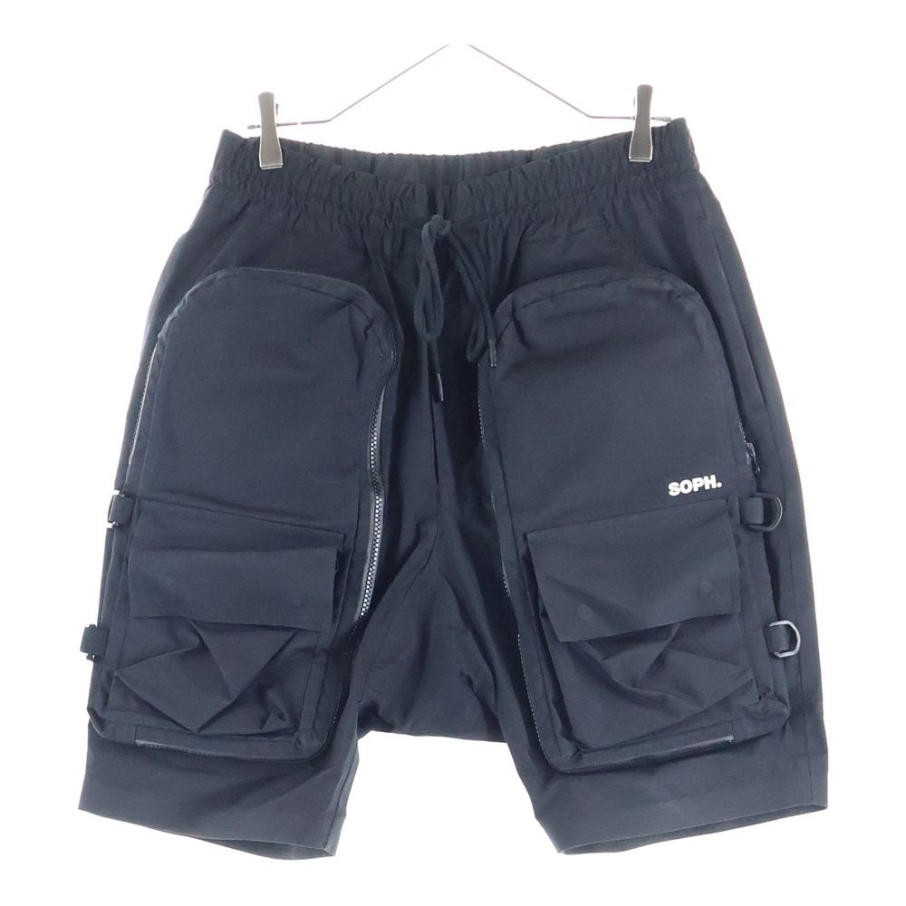 SAINT MICHAEL セントマイケル 19AW×READYMADE 3L MULTI POCKET SHORTS レディメイド ショーツ サルエルハーフパンツ ブラック FCRB-192123