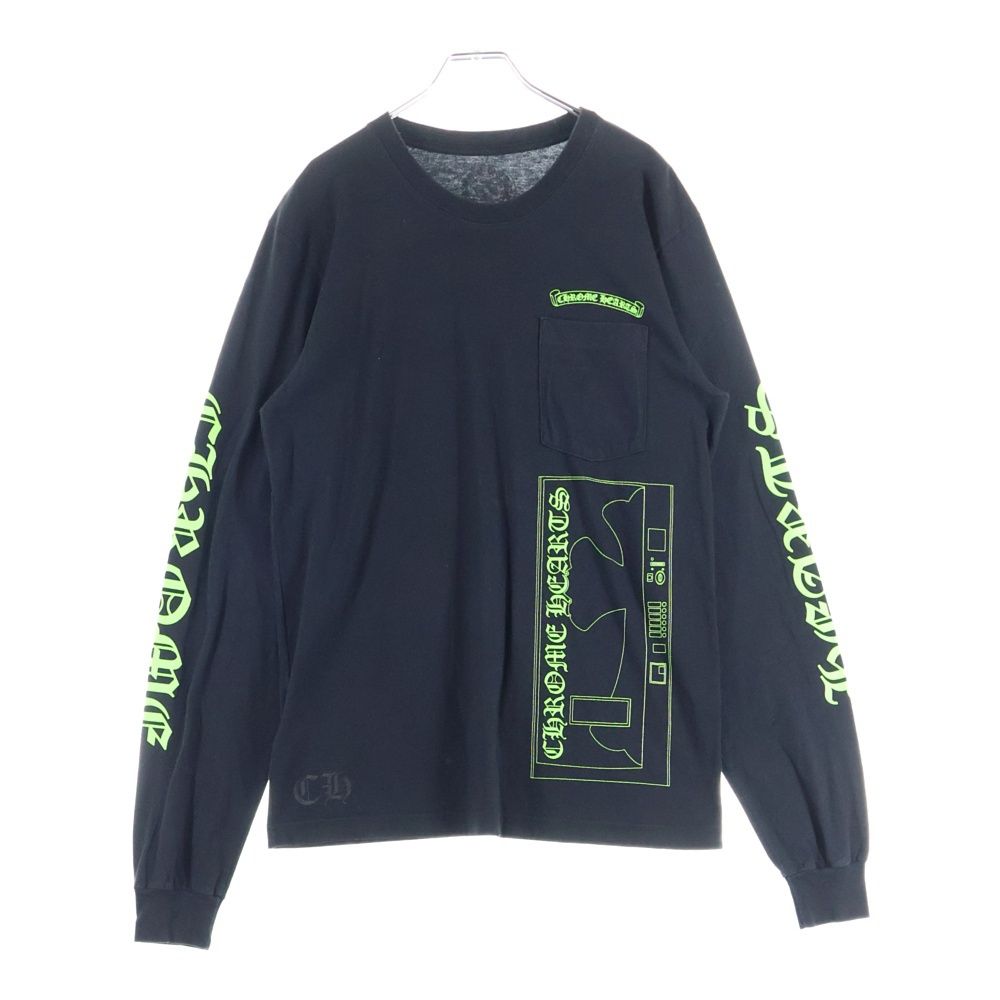 CHROME HEARTS クロムハーツ AOYAMA Limited Vending Machine L S 青山 ベンディングマシーン 長袖Tシャツ ブラック グリーン
