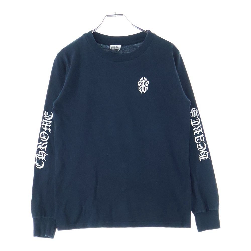 CHROME HEARTS クロムハーツ OLD モデル バックスクロールラベル ダガープリント 長袖Tシャツカットソー ブラック